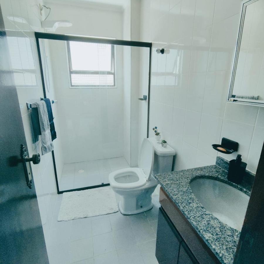 Apartmán Ap Beira-Mar Com Wi-Fi E Garagem Mongaguá Exteriér fotografie