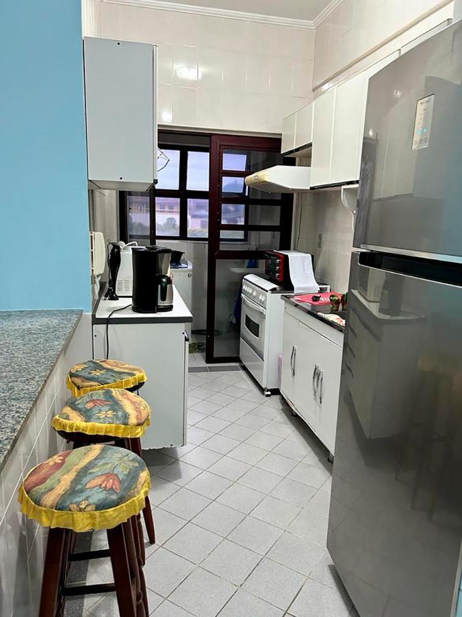 Apartmán Ap Beira-Mar Com Wi-Fi E Garagem Mongaguá Exteriér fotografie